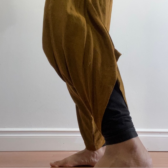 Khaki Brown women’s jumpsuit - Picture 6 of 8